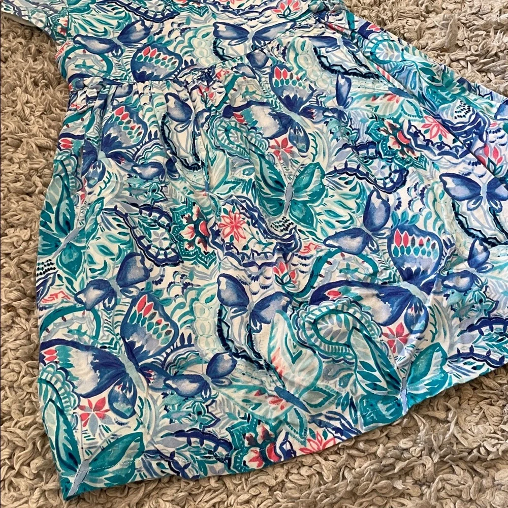 2017 Gymboree Butterfly Floral Paisley Dress, Size 5T